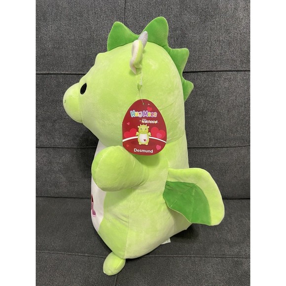 Squishmallows Hug Mees Duster Dinosaur and Desmund Dragon 18 Inch Bundle NEW - Picture 13 of 16